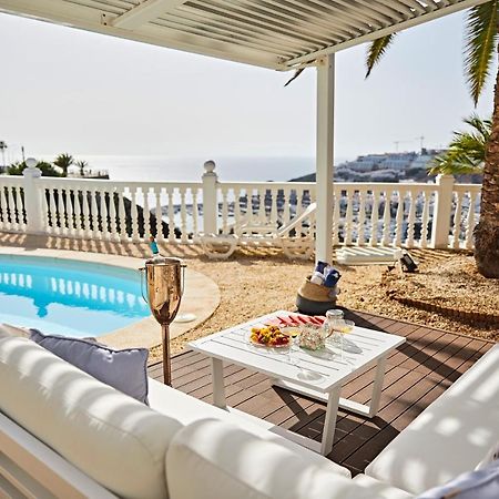 Stunning Villa With Breathtaking Ocean View Mogán Екстериор снимка