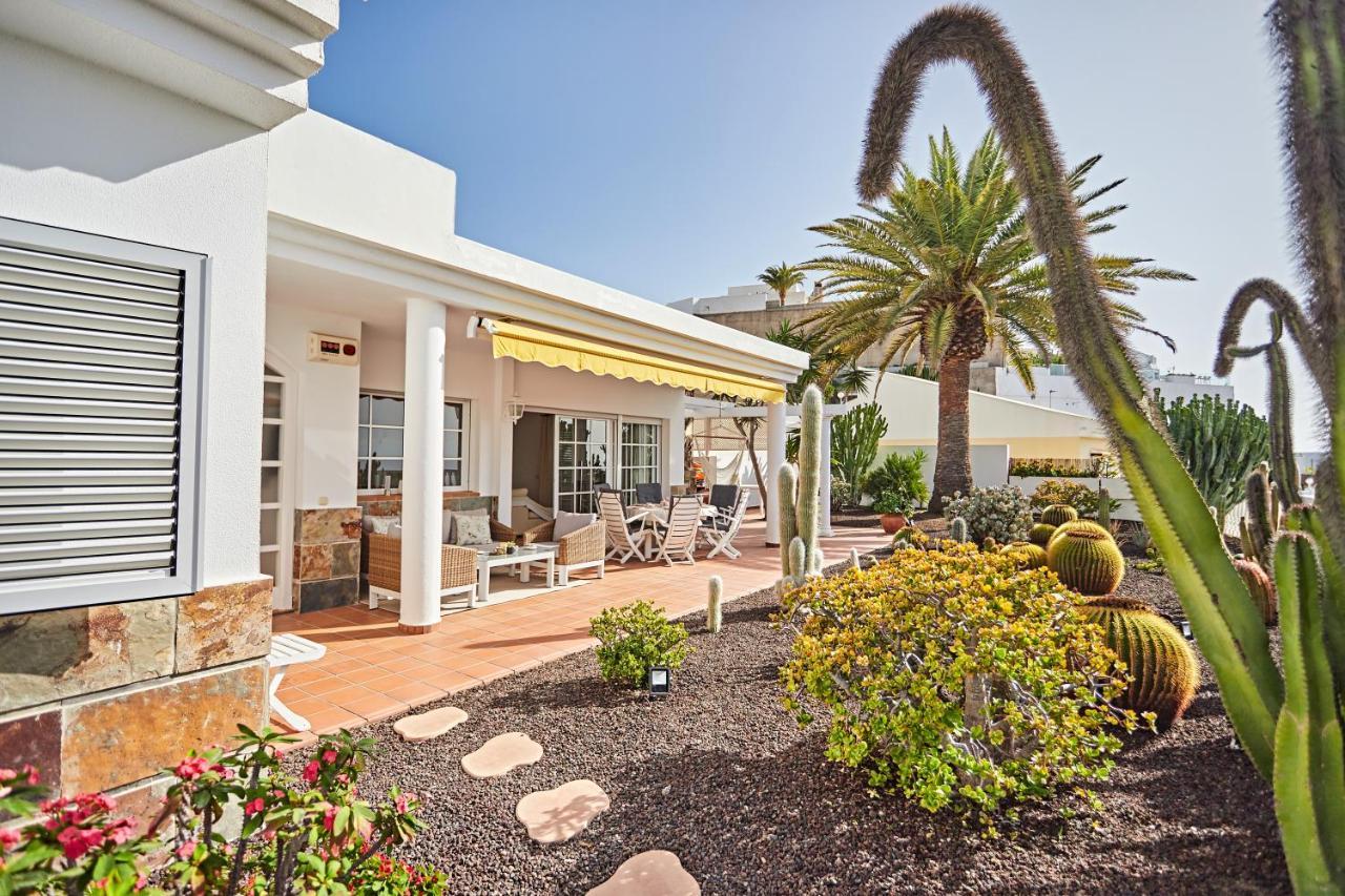 Stunning Villa With Breathtaking Ocean View Mogán Екстериор снимка